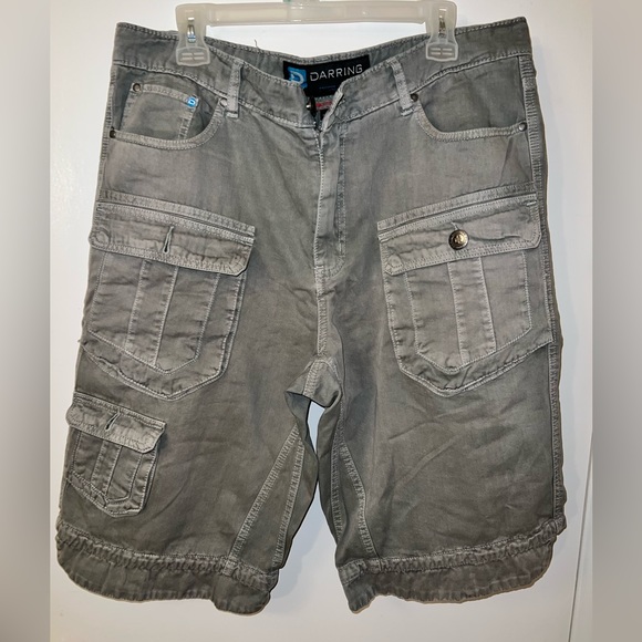 Men’s Darring USA Cargo Shorts - Picture 1 of 5